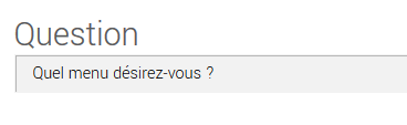 la question que vous souhaitez poser à vos abonnés